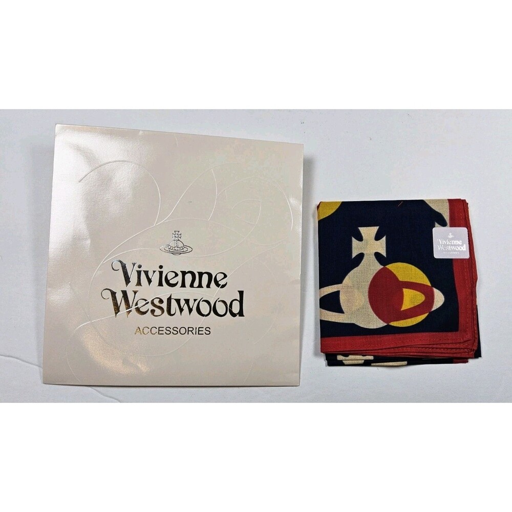 Vivienne Westwood Handkerchief Neckerchief Bandana Scarf Pocket Square Japan